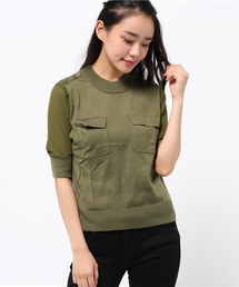 WEGO | WEGO/ARMYポケットニット(ニット/セーター)