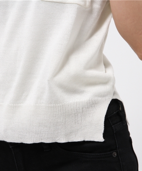 WEGO（ウィゴー）の「WEGO/ARMYポケットニット（ニット/セーター・レディース・カーキ/ホワイト・FREE）」の8枚目の写真