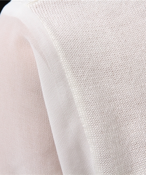 WEGO（ウィゴー）の「WEGO/ARMYポケットニット（ニット/セーター・レディース・カーキ/ホワイト・FREE）」の9枚目の写真