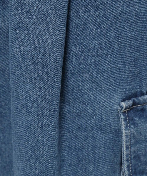 niko and...（ニコアンド）の「[niko and ...JEANS 2024SS]バルーンカーゴデニムパンツ（デニムパンツ・メンズ・ブラック/ブルー・MEDIUM/LARGE）」の14枚目の写真