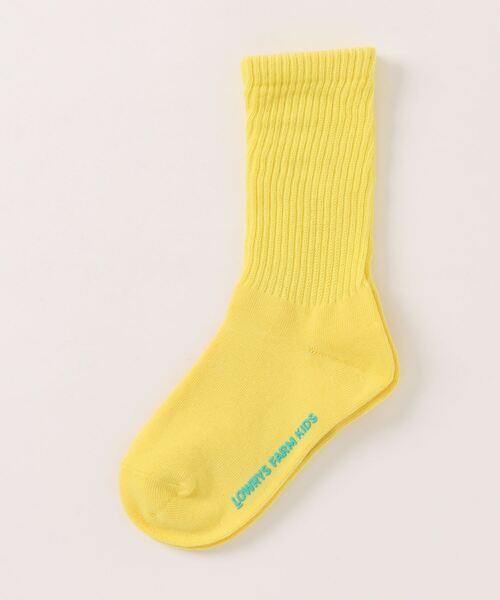LOWRYS FARM（ローリーズファーム）の「カラーソックス２　994410（ソックス/靴下・キッズ・パープル/レッド/ピンク/イエロー/ブルー/グリーン/ブルー系その他/イエロー系その他・MEDIUM/LARGE）」の6枚目の写真