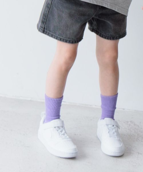 LOWRYS FARM（ローリーズファーム）の「カラーソックス２　994410（ソックス/靴下・キッズ・パープル/レッド/ピンク/イエロー/ブルー/グリーン/ブルー系その他/イエロー系その他・MEDIUM/LARGE）」の4枚目の写真