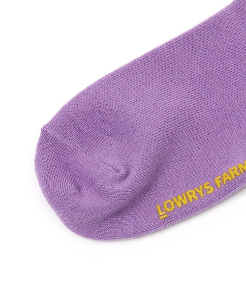 LOWRYS FARM（ローリーズファーム）の「カラーソックス２　994410（ソックス/靴下・キッズ・パープル/レッド/ピンク/イエロー/ブルー/グリーン/ブルー系その他/イエロー系その他・MEDIUM/LARGE）」の11枚目の写真