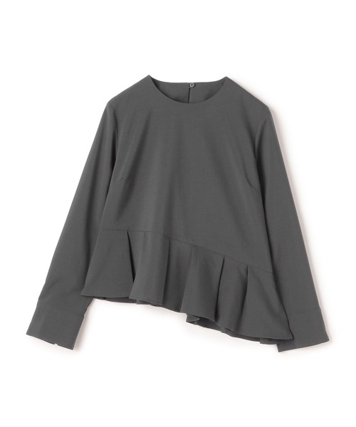 N.O.R.C(ノーク)の「ウォッシャブルペプラムブラウス(シャツ/ブラウス・レディース・チャコール/ネイビー・M/S)」の16枚目の写真