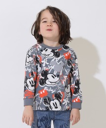 Disney（ディズニー）の「ディズニー 総柄 ロングTシャツ 9209K（Tシャツ/カットソー・キッズ）」