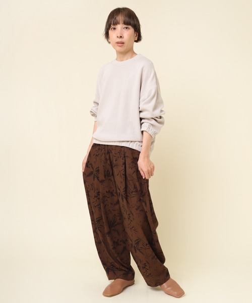 RNA-N(アールエヌエーエヌ)の「M2175 ダブルフェイスギャザープルオーバー(Tシャツ/カットソー・レディース・アッシュグレー/ブラック/パープル・MEDIUM)」の15枚目の写真