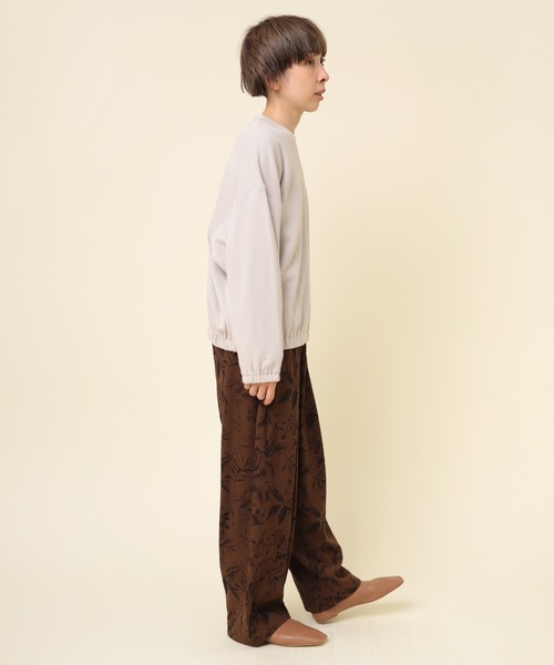 RNA-N(アールエヌエーエヌ)の「M2175 ダブルフェイスギャザープルオーバー(Tシャツ/カットソー・レディース・アッシュグレー/ブラック/パープル・MEDIUM)」の14枚目の写真