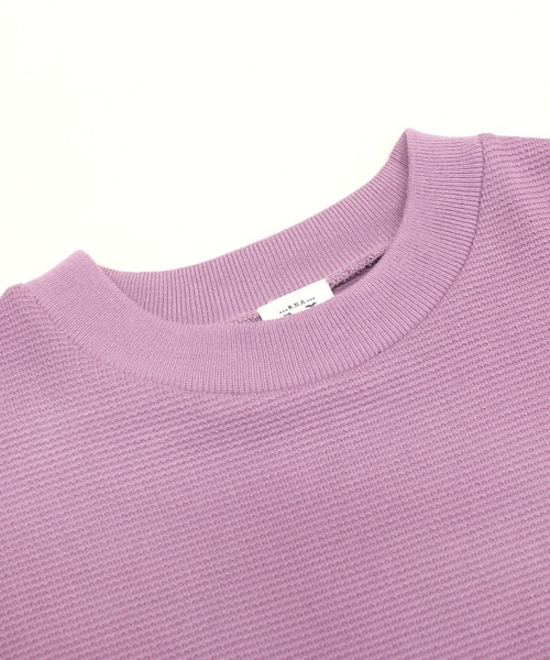 RNA-N(アールエヌエーエヌ)の「M2175 ダブルフェイスギャザープルオーバー(Tシャツ/カットソー・レディース・アッシュグレー/ブラック/パープル・MEDIUM)」の7枚目の写真