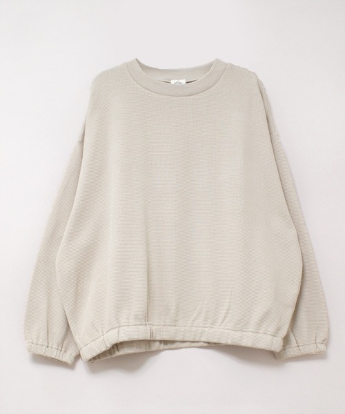RNA-N(アールエヌエーエヌ)の「M2175 ダブルフェイスギャザープルオーバー(Tシャツ/カットソー・レディース・アッシュグレー/ブラック/パープル・MEDIUM)」の22枚目の写真