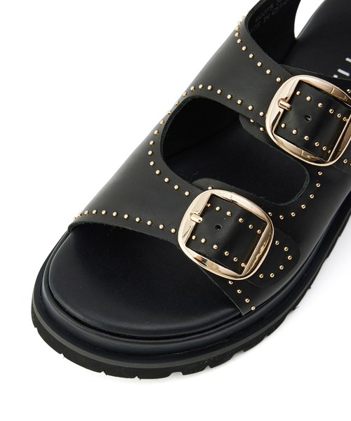 MOHI（モヒ）の「【MOHI（モヒ）】SETA/バックルスタッズサンダル（サンダル・レディース・ブラック・38/36/37）」の15枚目の写真