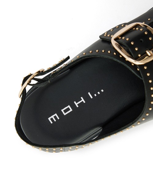 MOHI（モヒ）の「【MOHI（モヒ）】SETA/バックルスタッズサンダル（サンダル・レディース・ブラック・38/36/37）」の14枚目の写真
