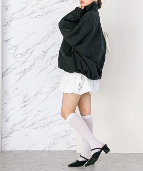 OLIVE des OLIVE(オリーブデオリーブ)の「配色トラックジャケット 1041070040(マウンテンパーカー・レディース・ベージュ/サックスブルー/ブラック/オフホワイト・FREE)」の19枚目の写真