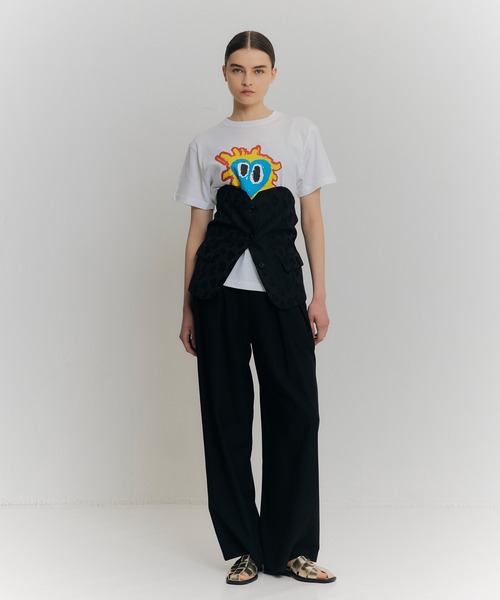 NOISE MAKER（ノイズメーカー）の「オマージュ　バンドTシャツ（Tシャツ/カットソー・レディース・ホワイト/ブラック・M/S）」の3枚目の写真