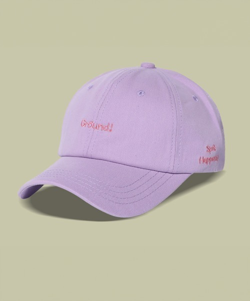 Miniministore（ミニミニストア）の「英字ロゴキャップ 刺しゅう 帽子 小顔（キャップ・レディース・ブラック/ベージュ/パープル/ホワイト/ピンク・FREE）」の4枚目の写真