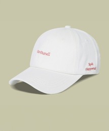 Miniministore | 英字ロゴキャップ 刺しゅう 帽子 小顔(キャップ)