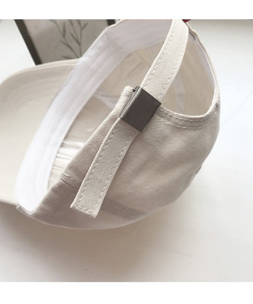 Miniministore（ミニミニストア）の「英字ロゴキャップ 刺しゅう 帽子 小顔（キャップ・レディース・ブラック/ベージュ/パープル/ホワイト/ピンク・FREE）」の13枚目の写真