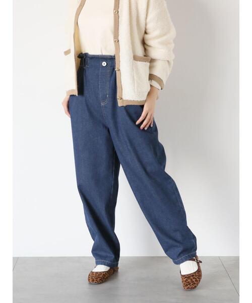 ehka sopo（エヘカソポ）の「【オールマイティボトム】パンツ（その他パンツ・レディース・ベージュ/ブルー/ネイビー・S/M）」の2枚目の写真