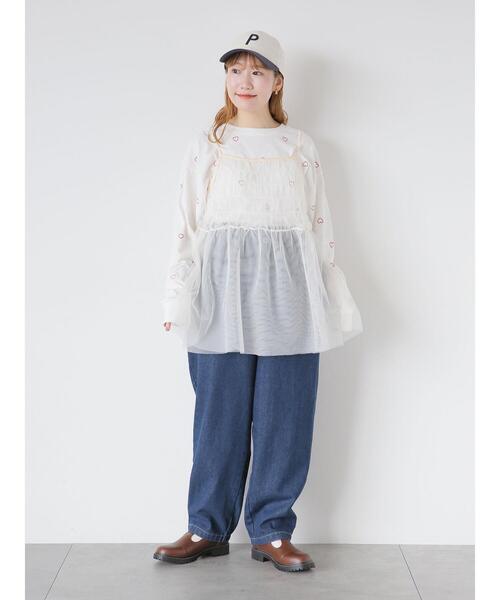 ehka sopo（エヘカソポ）の「【オールマイティボトム】パンツ（その他パンツ・レディース・ベージュ/ブルー/ネイビー・S/M）」の14枚目の写真