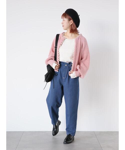 ehka sopo（エヘカソポ）の「【オールマイティボトム】パンツ（その他パンツ・レディース・ベージュ/ブルー/ネイビー・S/M）」の7枚目の写真