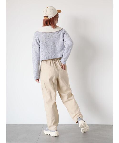 ehka sopo（エヘカソポ）の「【オールマイティボトム】パンツ（その他パンツ・レディース・ベージュ/ブルー/ネイビー・S/M）」の22枚目の写真