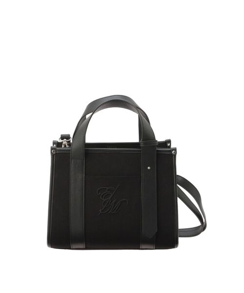 EATME(イートミー)の「ベルトミニショルダーバッグ(ショルダーバッグ・レディース・ブラック/アイボリー・FREE)」の9枚目の写真