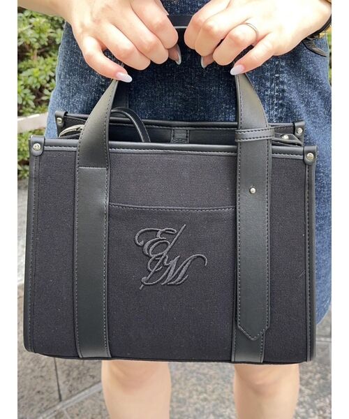 EATME(イートミー)の「ベルトミニショルダーバッグ(ショルダーバッグ・レディース・ブラック/アイボリー・FREE)」の15枚目の写真