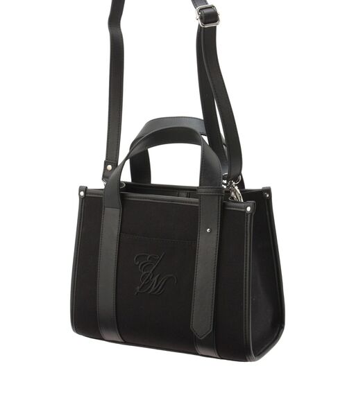 EATME(イートミー)の「ベルトミニショルダーバッグ(ショルダーバッグ・レディース・ブラック/アイボリー・FREE)」の20枚目の写真