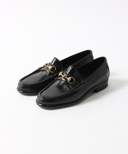 【新品同様】Enzo Bonafe ビットローファー ブラック サイズ7.5 Enzo Bonafe（エンツォ ボナフェ）ユタカーフ ビットローファー