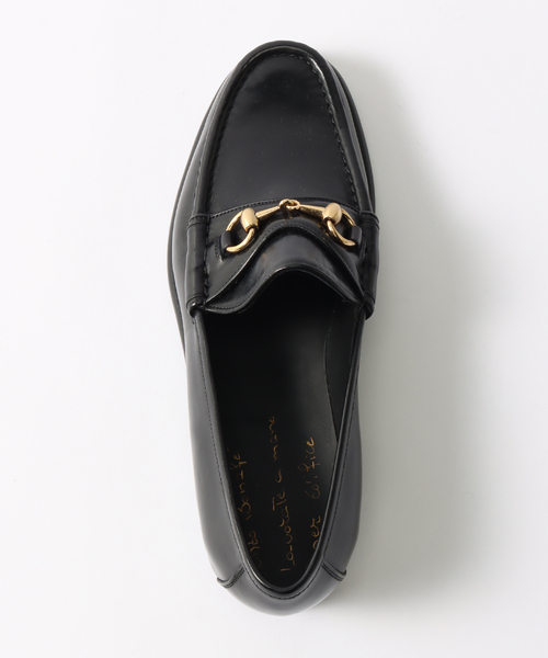 【新品同様】Enzo Bonafe ビットローファー ブラック サイズ7.5 BEAMS F（ビームスF）【別注】Enzo Bonafe / ビットローファー