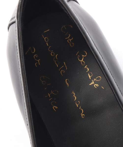 ENZO BONAFE（エンツォボナフェ）の「【Enzo Bonafe / エンツォ ボナフェ】別注 スムースビットローファー（ローファー・メンズ・ブラック・6/9/5.5/6.5/7/7.5/XX-SMALL/8.5）」の15枚目の写真