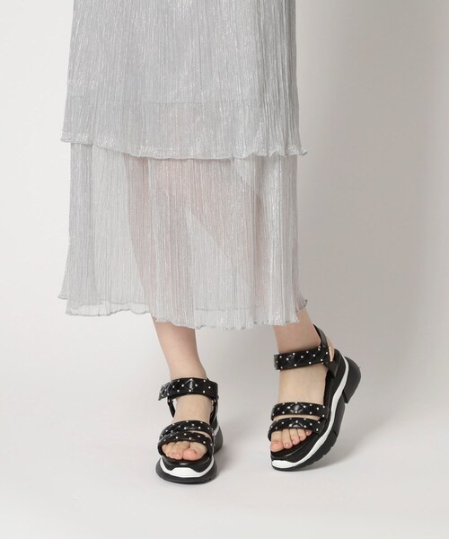 ESPERANZA(エスペランサ)の「ラインストーンスポサン(サンダル・レディース・ベージュ/ブラック・S/M/L/LL)」の20枚目の写真