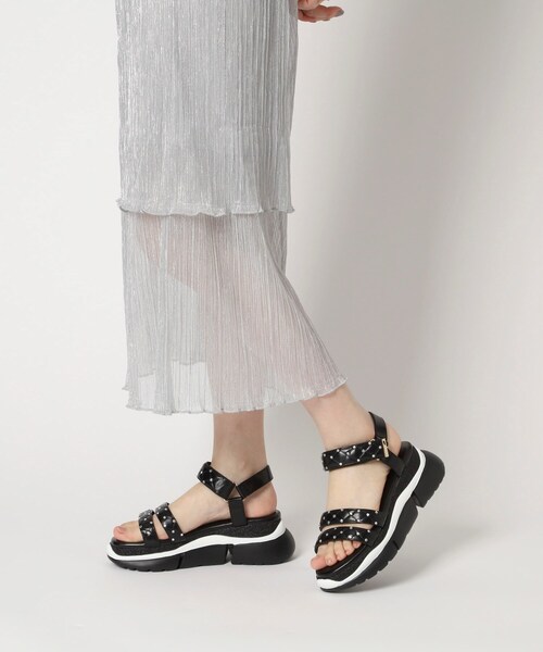 ESPERANZA(エスペランサ)の「ラインストーンスポサン(サンダル・レディース・ベージュ/ブラック・S/M/L/LL)」の19枚目の写真