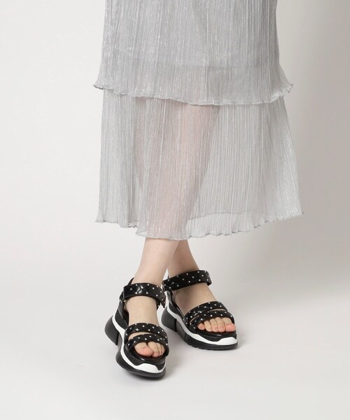 ESPERANZA(エスペランサ)の「ラインストーンスポサン(サンダル・レディース・ベージュ/ブラック・S/M/L/LL)」の18枚目の写真