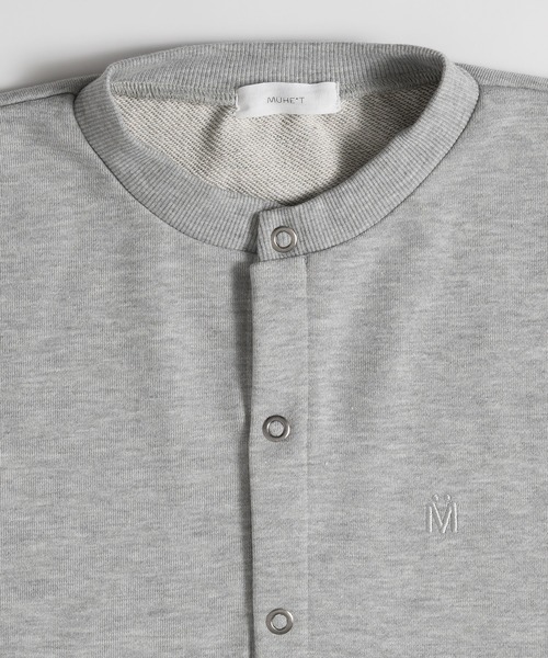 45rpm スウェットカーディガン サイズ4 杢グレー ユニセックス