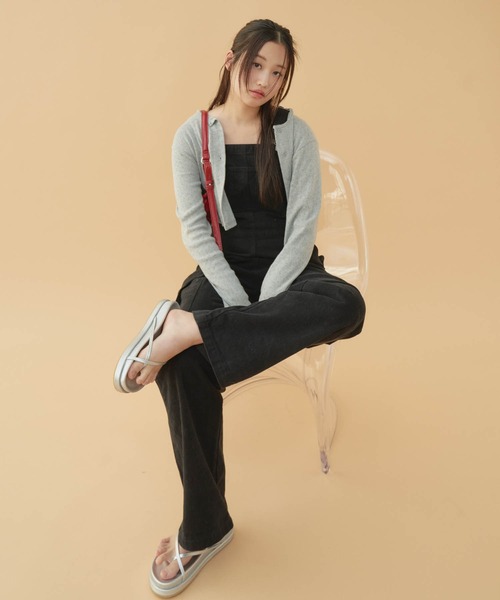 GIUNON（ジウノン）の「flatform flip flops / フラットフォームビーチサンダル（サンダル・レディース・ブラック/シルバー・S/M/L）」の14枚目の写真