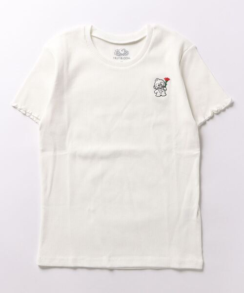 FRUIT OF THE LOOM(フルーツオブザルーム)の「サンリオ×FTL リブメローTシャツ ハンギョドン(Tシャツ/カットソー・レディース・B/C/A・M)」の2枚目の写真