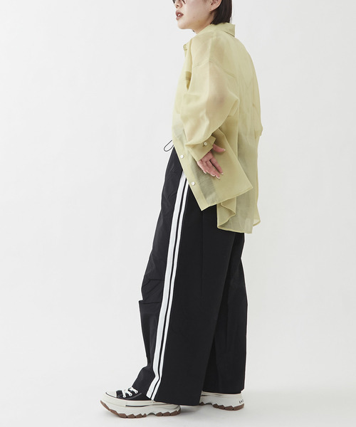 SIDE LINE LOOSE TRACK PANTS｜CONVERSE TOKYO (コンバース