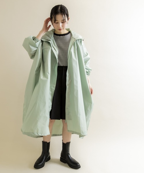 あいこ♡MOUSSY⭐︎トレンチ　ポンチョ コカ coca トレンチポンチョコート （Beige） -ファッション通販