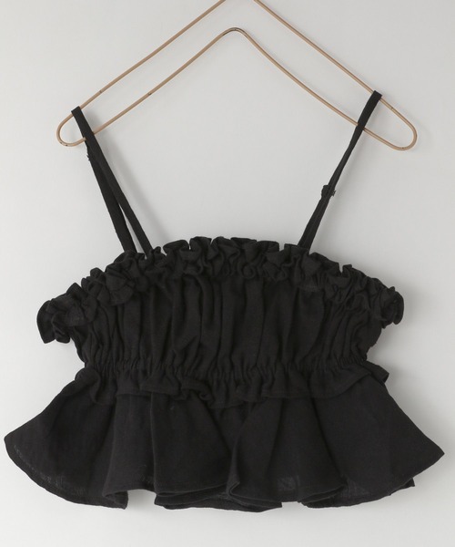 LOWRYS FARM（ローリーズファーム）の「ＩＮＤＩＡＩＳ２ＷＡＹキャミソール　112147（キャミソール・キッズ・ホワイト/ブラック・120cm/110cm/150cm/140cm/130cm）」の5枚目の写真