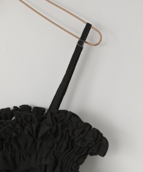 LOWRYS FARM（ローリーズファーム）の「ＩＮＤＩＡＩＳ２ＷＡＹキャミソール　112147（キャミソール・キッズ・ホワイト/ブラック・120cm/110cm/150cm/140cm/130cm）」の8枚目の写真