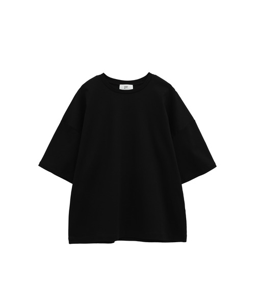 1er Arrondissement（プルミエアロンディスモン）の「コットンスムースＴシャツ（Tシャツ/カットソー・レディース・オフホワイト/チャコールグレー/ブラック・FREE）」の17枚目の写真