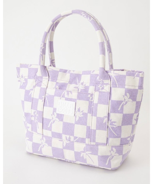 BILLABONG(ビラボン)の「BILLABONG レディース COTTON CANVAS MINI TOTE BAG トートバッグ 【2024年春夏モデル】/ビラボンキャンバスバッグ(トートバッグ・レディース・パープル/ベージュ/ブラウン系その他/ブラック/オフホワイト・FREE)」の5枚目の写真