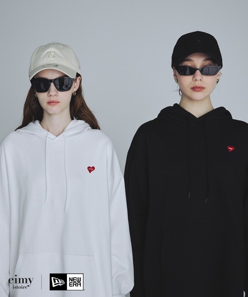 NEW ERA（ニューエラ）の「【eimy istoire×NEW ERA】 Sweat Pullover Hoodie one-piece（ワンピース・レディース・ホワイト/ブラック・FREE）」の20枚目の写真