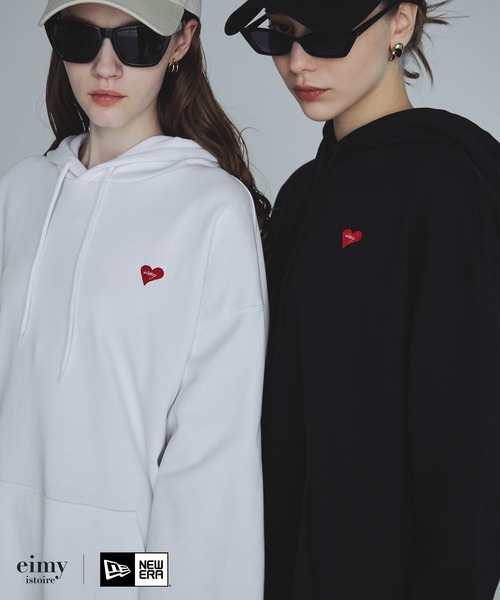 NEW ERA（ニューエラ）の「【eimy istoire×NEW ERA】 Sweat Pullover Hoodie one-piece（ワンピース・レディース・ホワイト/ブラック・FREE）」の22枚目の写真