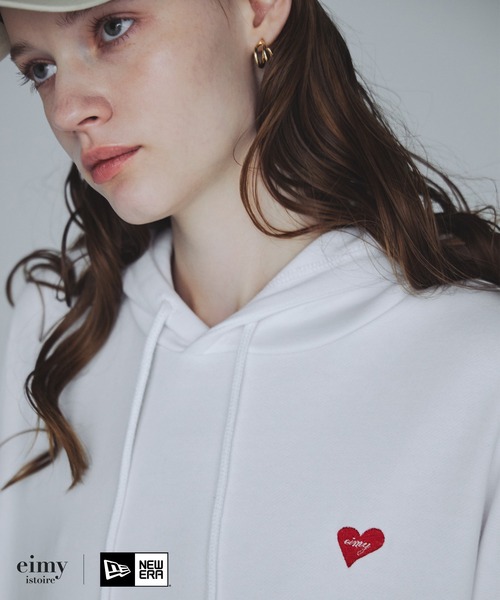 NEW ERA（ニューエラ）の「【eimy istoire×NEW ERA】 Sweat Pullover Hoodie one-piece（ワンピース・レディース・ホワイト/ブラック・FREE）」の6枚目の写真
