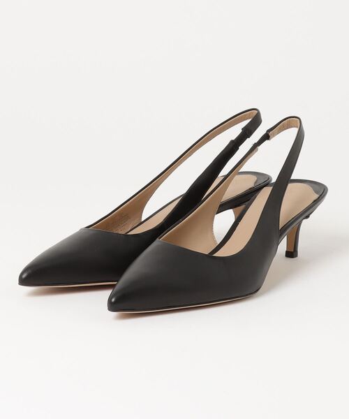LAUREN RALPH LAUREN（ローレン ラルフ ローレン）の「Lolah バーニッシュド レザー バックストラップ パンプス（パンプス・レディース・ブラック系1・6B/6.5B/7B/7.5B/8B/5.5B/8.5）」の5枚目の写真