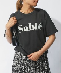 un dix cors | Sable箔プリントTee(Tシャツ/カットソー)