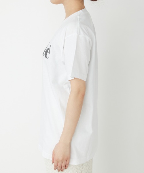 un dix cors（アンディコール）の「Sable箔プリントTee（Tシャツ/カットソー・レディース・ホワイト/ブラック・FREE）」の18枚目の写真