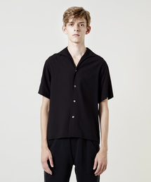 CHRISTIAN DADA | Two-Tone Rayon Italian Collar Shirt(シャツ/ブラウス)