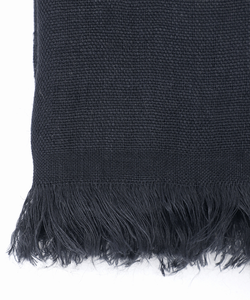 新品未使用NIMNIMDUAI THICK LINEN リネンストール　パープル IENA（イエナ）の「【NIMNIMDUAI/ニムニムデュアイ】THICK LINEN